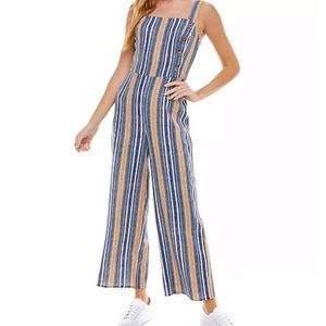 Fishbowl striped pants romper size 3
